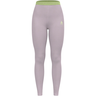 Legginsy termoaktywne damskie ODLO Natural Performance PW 150 BL Bottom Long fioletowe