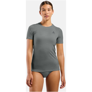 Koszulka damska Odlo MERINO 160 BL TOP crew neck s/s szara