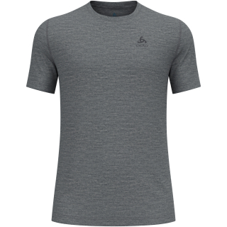 Koszulka z krótkim rękawem męska ODLO Merino 160 BL Top Crew Neck S/S szara