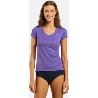Koszulka damska Odlo ACTIVE F-DRY LIGHT BL TOP crew neck s/s fioletowa