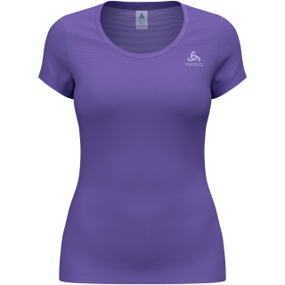 Koszulka damska Odlo ACTIVE F-DRY LIGHT BL TOP crew neck s/s fioletowa