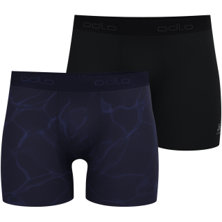 Bokserki męskie Odlo ACTIVE F-DRY GRAPHIC 2 PACK czarne