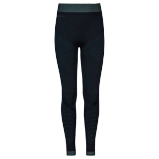 Legginsy termoaktywne dziecięce ODLO BL BOTTOM long PERFORMANCE WARM KIDS fioletowe
