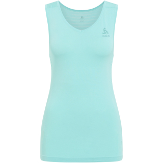 Koszulka bez rękawów damska ODLO Performance X-Light Eco BL Top V-Neck Singlet niebieska