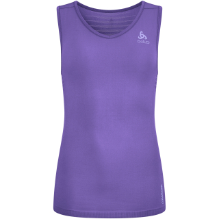 Koszulka damska Odlo PERFORMANCE X-LIGHT BL TOP v-neck singlet fioletowa
