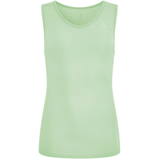 Koszulka damska Odlo PERFORMANCE X-LIGHT BL TOP v-neck singlet zielona