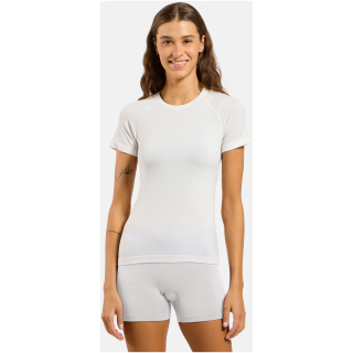 Koszulka tech. damska Odlo BL TOP crew neck s/s PERFORMANCE LIGHT E biała