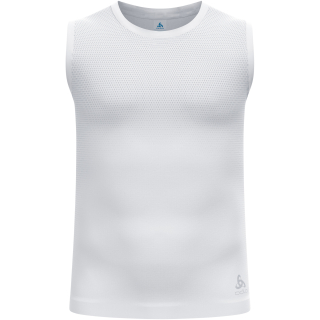 Koszulka tech. męska Odlo BL TOP crew neck singlet PERFORMANCE LIG biała