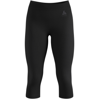 Legginsy termoaktywne damskie Odlo PERFORMANCE WARM 3/4  ECO czarne