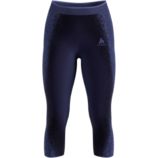 Spodnie Odlo BL BOTTOM 3/4 PERFORMANCE WARM BLACKCOMB niebieski