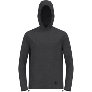 Bluza z kapturem do biegania męska Odlo ESSENTIAL szary