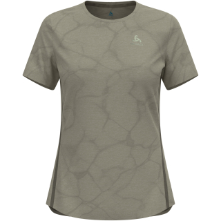 Koszulka damska Odlo ZEROWEIGHT ENGINEERED CHILL-TEC T-shirt crew neck s/s szara