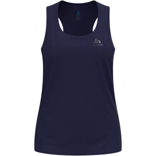 Koszulka bez rękawów damska Odlo ZEROWEIGHT CHILL-TEC Tank crew neck granatowa