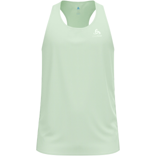 Koszulka bez rękawów męska Odlo ZEROWEIGHT CHILL-TEC Tank crew neck zielona
