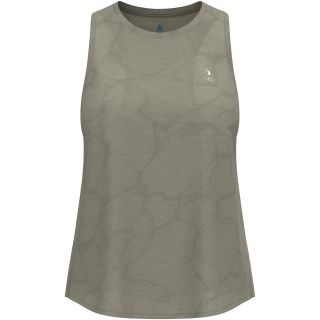 Koszulka damska bez rękawów Odlo ZEROWEIGHT ENGINEERED CHILL-TEC Tank crew neck szara
