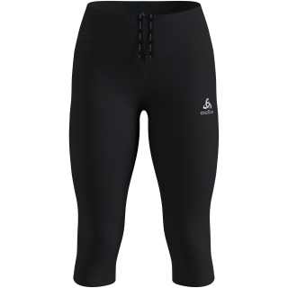 Legginsy 3/4 do biegania damskie Odlo ESSENTIAL czarny