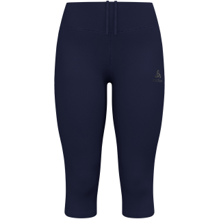 Legginsy damskie Odlo ESSENTIAL Tights 3/4 niebieskie