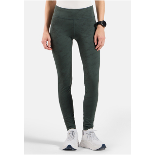 Legginsy Odlo Tights ZEROWEIGHT PRINT REFLECTIVE granatowy