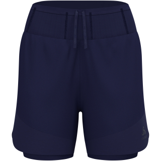 Spodenki damskie Odlo X-ALP TRAIL 5 INCH 2-in-1 short granatowe