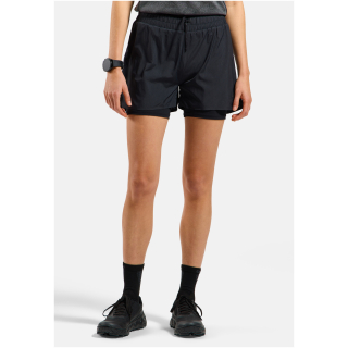 Spodenki damskie Odlo ZEROWEIGHT 3 INCH 2-in-1 short czarne