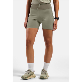 Spodenki damskie Odlo X-ALP TRAIL CARGO Tights short beżowe
