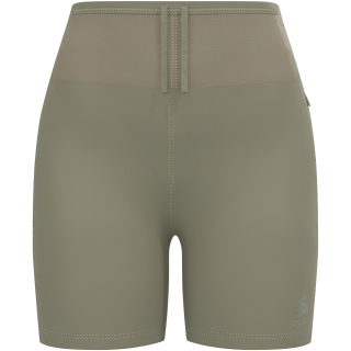 Spodenki damskie Odlo X-ALP TRAIL CARGO Tights short beżowe