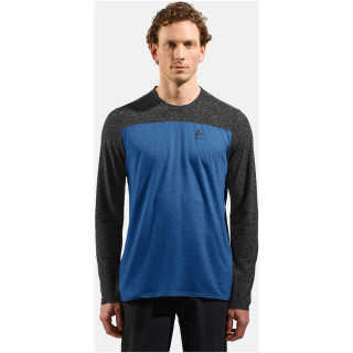 Koszulka z długim rękawem rowerowa damska ODLO X-Alp Linencool T-shirt crew neck l/s czarna