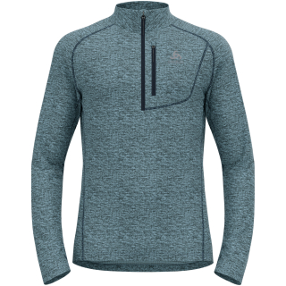 Bluza techniczna męska ODLO Tencia Mid Layer 1/2 zip niebieska