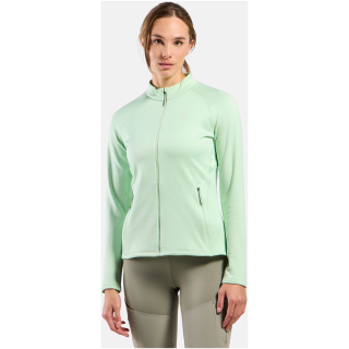 Bluza damska Odlo TENCIA Mid layer full zip zielona
