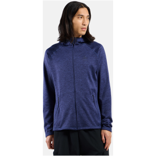 Bluza męska Odlo TENCIA Mid layer hoody full zip niebieska