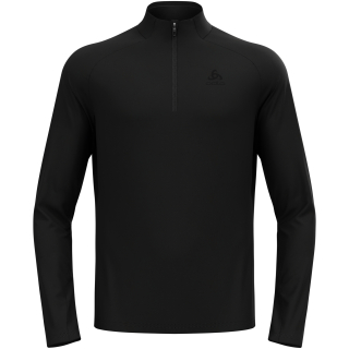 Bluza techniczna męska ODLO Essential Light Mid Layer 1/2 zip czarna