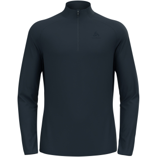 Bluza techniczna męska ODLO Essential Light Mid Layer 1/2 zip granatowa