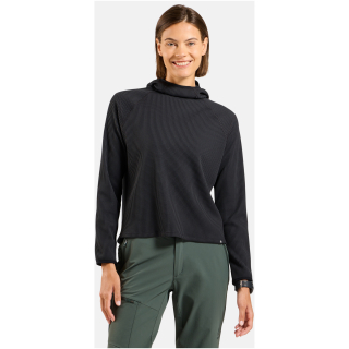 Bluza z kapturem Odlo Mid layer hoody CUBIC czarna