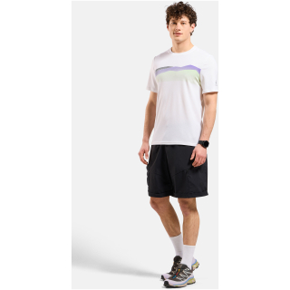 Koszulka męska Odlo F-DRY RIDGELINE T-shirt crew neck s/s biały