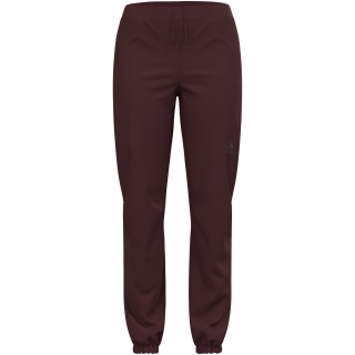 Spodnie techniczne damskie ODLO Brensholmen Pants regular length brązowe