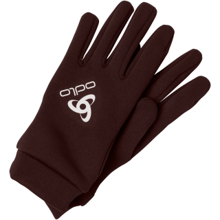 Rękawiczki ODLO Stretchfleece Liner brązowe