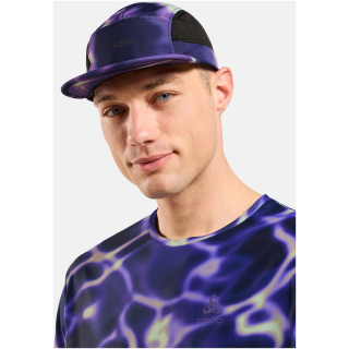 Czapka z daszkiem Odlo PERFORMANCE LIGHT PRINT Cap fioletowa