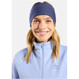 Opaska Odlo Headband POLYKNIT WARM REFLECTIVE niebieska
