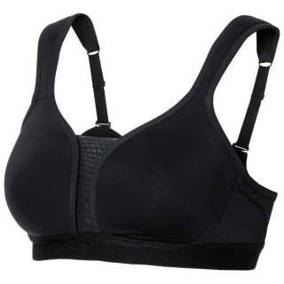 Biustonosz damski ODLO Padded High Sport Bra czarny