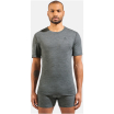 Koszulka z krótkim rękawem męska ODLO Merino 160 BL Top Crew Neck S/S szara