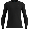 Koszulka termoaktywna z długim rękawem męska ODLO Merino 160 BL Top Crew Neck l/s czarna