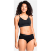 Biustonosz sportowy Odlo Sport bra SEAMLESS SOFT czarny