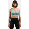 Biustonosz damski ODLO Padded Seamless Soft 2.0 Sport Bra niebieska