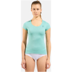 Koszulka z krótkim rękawem damska ODLO Active F-Dryight Eco BL Top Crew Neck S/S niebieska