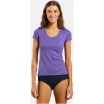 Koszulka damska Odlo ACTIVE F-DRY LIGHT BL TOP crew neck s/s fioletowa