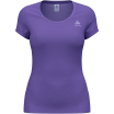 Koszulka damska Odlo ACTIVE F-DRY LIGHT BL TOP crew neck s/s fioletowa