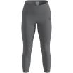 Legginsy termoaktywne damskie ODLO Active Warm 3/4 base layer bottoms szare