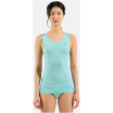 Koszulka bez rękawów damska ODLO Performance X-Light Eco BL Top V-Neck Singlet niebieska