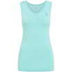 Koszulka bez rękawów damska ODLO Performance X-Light Eco BL Top V-Neck Singlet niebieska
