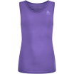 Koszulka damska Odlo PERFORMANCE X-LIGHT BL TOP v-neck singlet fioletowa
